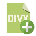 Format, Add, Divx, File DarkKhaki icon