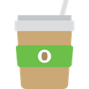 Take Away, Food And Restaurant, Coffee, coffee cup, Coffee Shop, food, Paper Cup, hot drink DarkKhaki icon