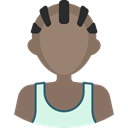 athletic, people, Man, Avatar, Sports And Competition, Boy, Sporty, Basketball Player Gray icon