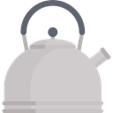 hot drink, tea, food, kitchenware, kettle, Coffee Pot, Furniture And Household, Tools And Utensils LightGray icon