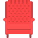 Furniture And Household, furniture, Comfortable, Chair, Seat, Armchair Tomato icon