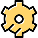 Tools And Utensils, cogwheel, Gear, configuration, settings Khaki icon