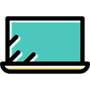 digital, electronic, Multimedia, Computer, technology, Laptop MediumTurquoise icon