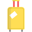 luggage, suitcase, travelling, baggage, Tools And Utensils Khaki icon