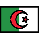 flag, Country, Nation, Algeria, flags SeaGreen icon