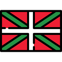flags, Basque Country, spain, flag, autonomous Black icon