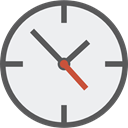 miscellaneous, time, watch, square, tool, Clock, Tools And Utensils WhiteSmoke icon