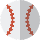 sports, Team Sports, baseball, Sports Ball, Sports And Competition Silver icon