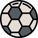 Sports And Competition, Game, Team Sport, equipment, Football, sports, soccer Gainsboro icon