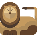 Animals, lion, Wild Life, Animal, zoo, Animal Kingdom DarkOliveGreen icon