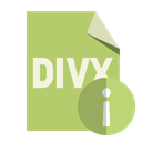 File, Divx, Info, Format DarkKhaki icon