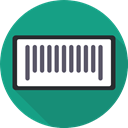 Commerce And Shopping, Products, Price, horizontal, Barcode DarkCyan icon