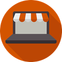 Commerce And Shopping, Multimedia, shopping cart, Business, online shopping, website, web page, online shop, Broswer Chocolate icon