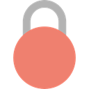 locked, padlock, security, secure, unsecure, Lock, miscellaneous Salmon icon
