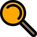 miscellaneous, Loupe, Tools And Utensils, search, zoom, magnifying glass, detective Black icon