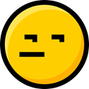 emoticons, faces, Emoji, interface, Smileys, Suspect, feelings, Ideogram Gold icon
