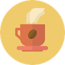Chocolate, Tea Cup, coffee cup, food, Coffee, mug, hot drink, Food And Restaurant BurlyWood icon