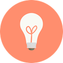 miscellaneous, invention, Light bulb, Idea, electricity, illumination, technology Salmon icon