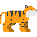 zoo, Animals, Tiger, Wild Life, Animal Kingdom, Animal Orange icon