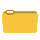 Folder, yellow SandyBrown icon