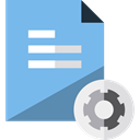 File, Extension, Files And Folders, document, Archive, Format, Dll SkyBlue icon