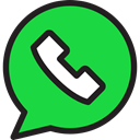 Whatsapp, Logo, social media, logotype, social network, Message, Chat, Logos, Brands And Logotypes LimeGreen icon