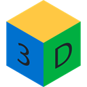 shapes, Shapes And Symbols, Geometrical, 3d, Squares, cube SandyBrown icon