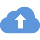 Data, Multimedia Option, upload, ui, interface, Cloud computing, Multimedia, storage CornflowerBlue icon