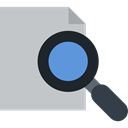 Edit Tools, Loupe, search, magnifying glass, detective, zoom, Tools And Utensils Silver icon