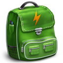 Backpack OliveDrab icon