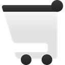 Cart, shopping Gainsboro icon