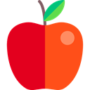 Apple, Healthy Food, Food And Restaurant, vegetarian, food, diet, vegan, Fruit, organic Crimson icon