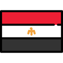 flags, Egypt, world, Nation, flag, Country Black icon