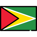 flag, Country, world, Guyana, Nation, flags SeaGreen icon