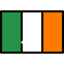 flag, Ireland, world, flags, Country, Nation SeaGreen icon