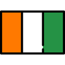 flags, Country, flag, Nation, Ivory Coast, world SeaGreen icon