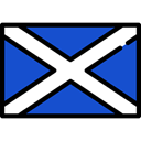 flags, Country, Scotland, world, flag, Nation RoyalBlue icon