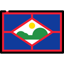 Country, flags, flag, Sint Eustatius, world, Nation MidnightBlue icon