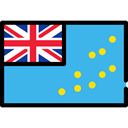 flags, world, Nation, flag, Country, Tuvalu MediumTurquoise icon