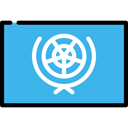 flags, united nations, world, Country, Nation, flag MediumTurquoise icon