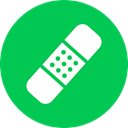 medical, Band Aid Variant, strip, Medical Strip, Healthcare And Medical, Band Aid, Band Aid Outline LimeGreen icon