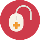 Medical Icons, medical, machine, rate, Beats, tool, Medical Machine, pulse IndianRed icon