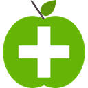 medical, diet, Apple, Fruit, Healthcare And Medical, Health Care OliveDrab icon