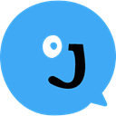 social media, symbol, social network, Jux, Social, Logo, Social Normal, logotype DodgerBlue icon