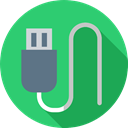 port, Usb Cable, Music And Multimedia, Usb, technology, Connection, Cable MediumSeaGreen icon