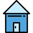 interface, Home, internet, house, Page, buildings, Seo And Web CornflowerBlue icon
