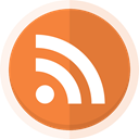 blogger, Blogging, Rss, feed, rss logo Coral icon