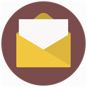 Email, Message, document, documents, mail, File, paper DimGray icon