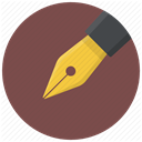 Edit, pencil, Pen, write, document DimGray icon