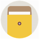 mail, office, File, Folder, package, envelope, document SandyBrown icon